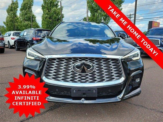 Certified 2024 INFINITI QX55 Essential with VIN 3PCAJ5KR8RF104521 for sale in Willow Grove, PA