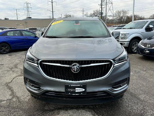 Used 2021 Buick Enclave Essence with VIN 5GAEVAKW0MJ175381 for sale in Libertyville, IL