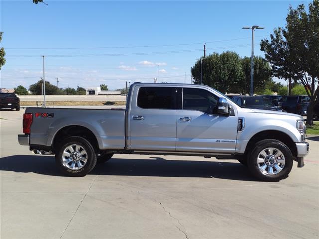 Used 2022 Ford F-250 Super Duty Platinum with VIN 1FT8W2BT6NEC55654 for sale in Rockwall, TX