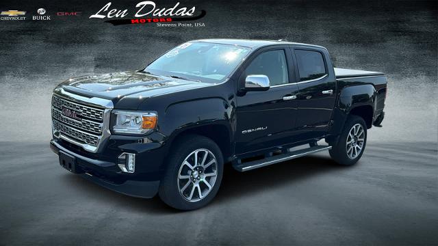 Used 2021 GMC Canyon Denali with VIN 1GTG6EEN5M1281937 for sale in Stevens Point, WI