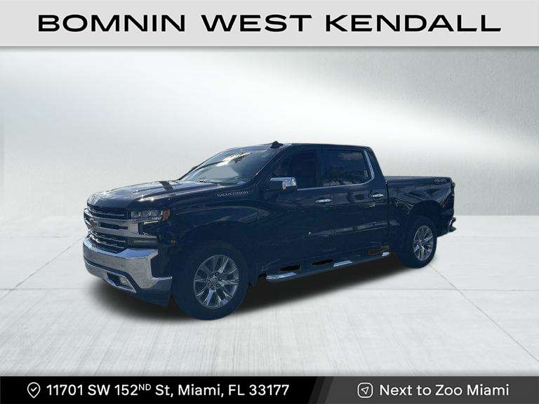 Used 2021 Chevrolet Silverado 1500 LTZ with VIN 3GCUYGEL2MG346350 for sale in Miami, FL