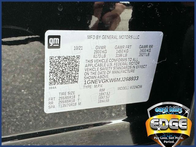 2021 Chevrolet Traverse Vehicle Photo in FREEPORT, NY 11520-3923