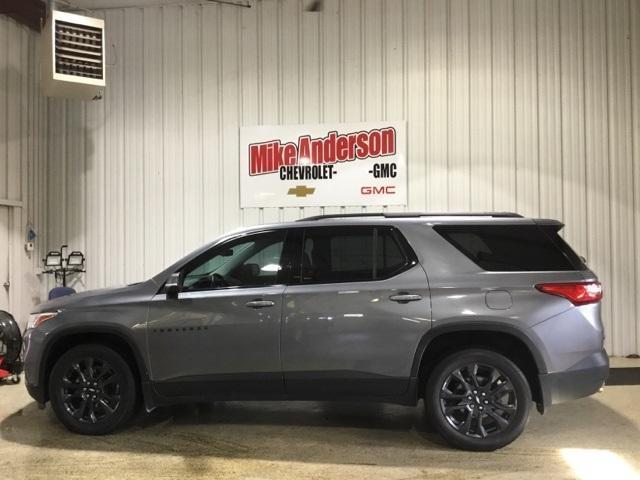 Used 2021 Chevrolet Traverse RS with VIN 1GNEVJKW1MJ240096 for sale in Logansport, IN