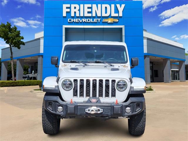 Used 2020 Jeep Gladiator Rubicon with VIN 1C6JJTBG2LL113696 for sale in Dallas, TX