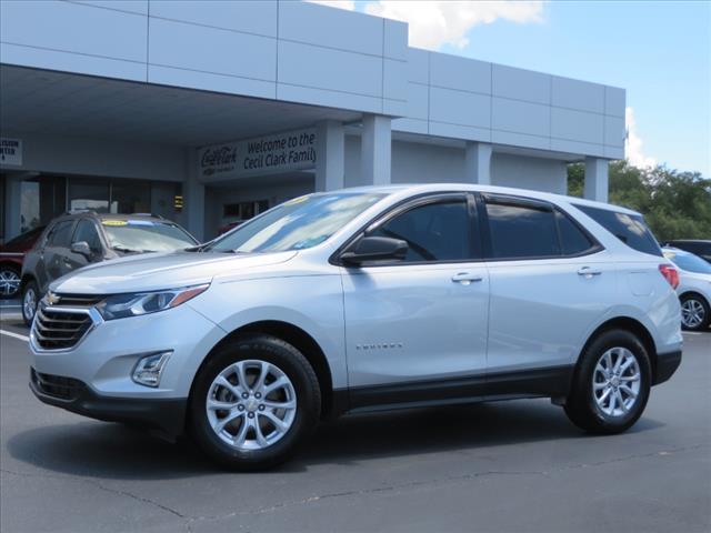 Used 2018 Chevrolet Equinox LS with VIN 3GNAXHEV5JL101906 for sale in Leesburg, FL