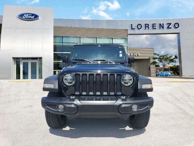 Used 2021 Jeep Wrangler Unlimited Willys with VIN 1C4HJXDN2MW685670 for sale in Homestead, FL