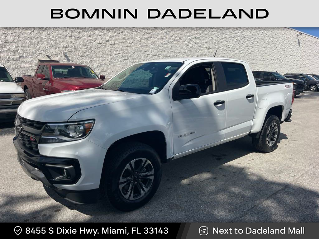 Used 2021 Chevrolet Colorado Z71 with VIN 1GCGSDEN8M1236531 for sale in Miami, FL