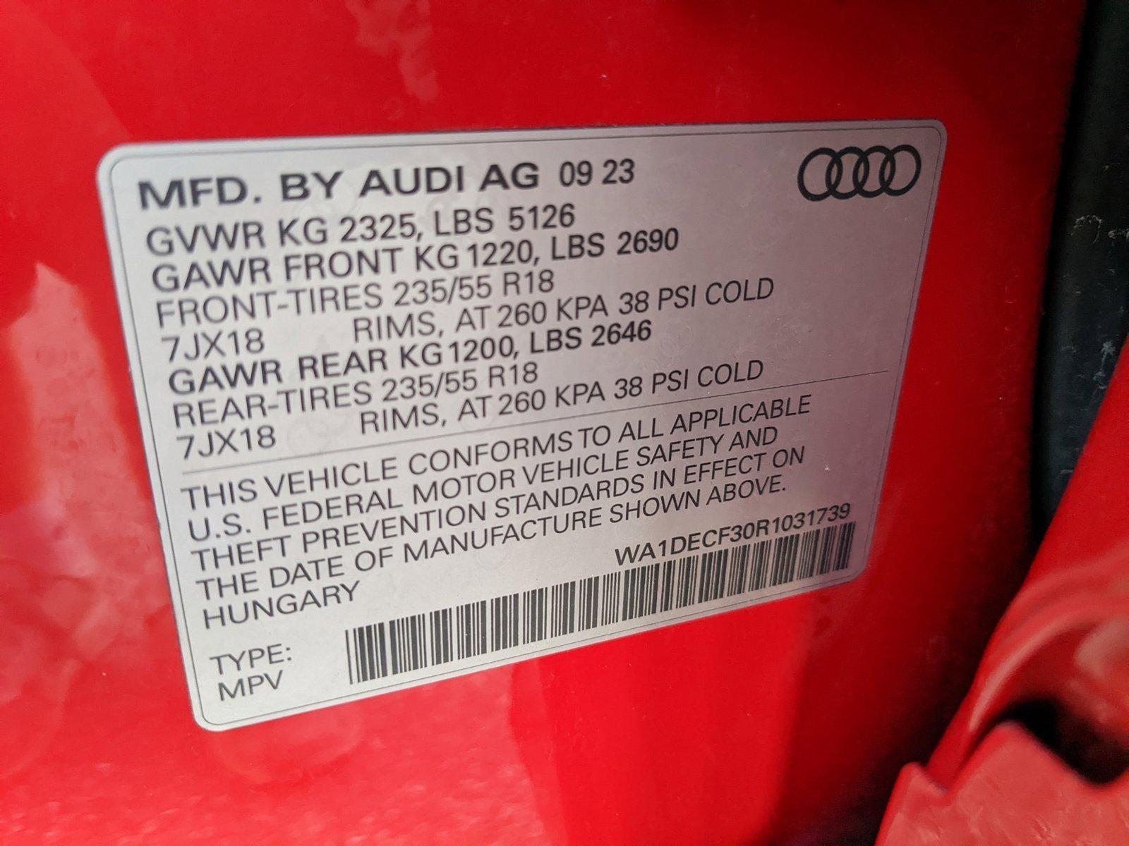 2024 Audi Q3 Vehicle Photo in Orlando, FL 32811