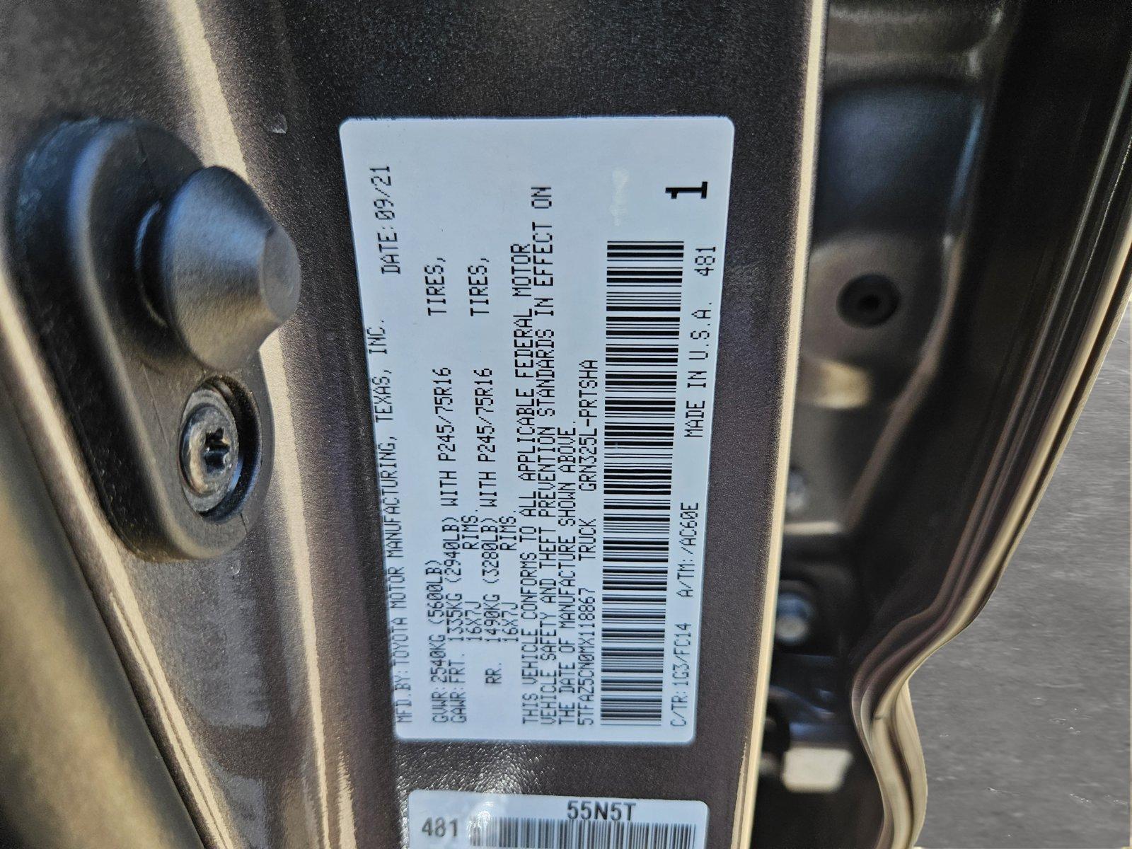 2021 Toyota Tacoma 2WD Vehicle Photo in NORTH RICHLAND HILLS, TX 76180-7199