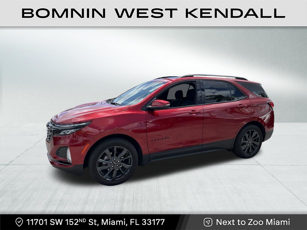 Used 2024 Chevrolet Equinox RS with VIN 3GNAXMEG4RS104694 for sale in Miami, FL