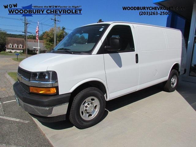 Used 2022 Chevrolet Express Cargo Work Van with VIN 1GCWGAFP3N1179667 for sale in Woodbury, CT