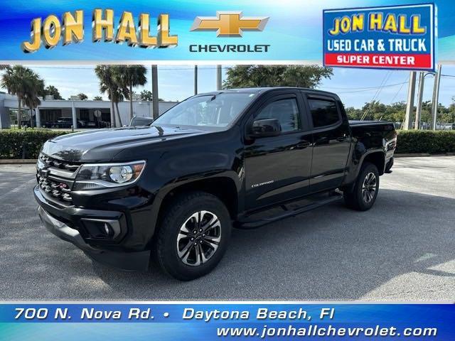 Certified 2021 Chevrolet Colorado Z71 with VIN 1GCGTDEN9M1274847 for sale in Daytona Beach, FL