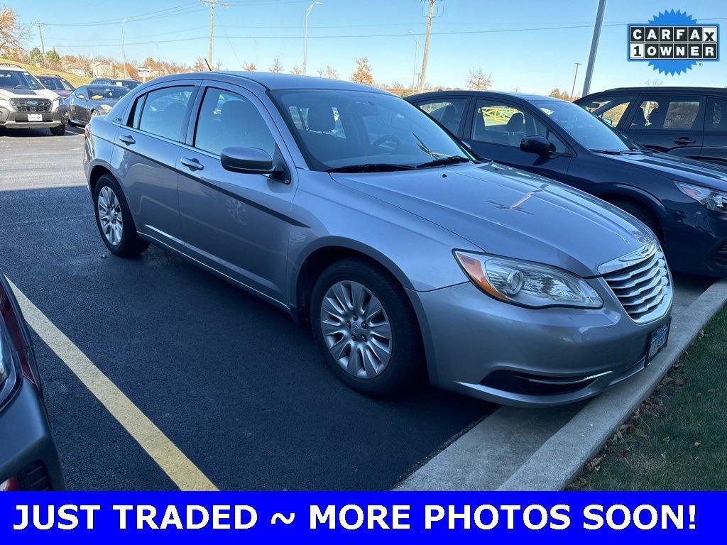 Used 2013 Chrysler 200 LX with VIN 1C3CCBAB4DN716395 for sale in Joliet, IL