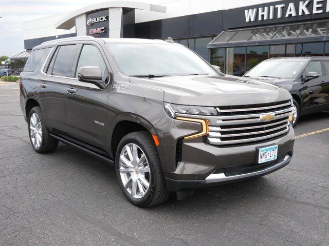 Used 2021 Chevrolet Tahoe High Country with VIN 1GNSKTKL1MR318102 for sale in Forest Lake, MN