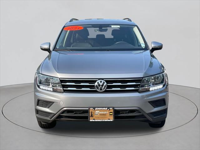 Used 2021 Volkswagen Tiguan SE with VIN 3VV2B7AX1MM158195 for sale in Huntington, NY