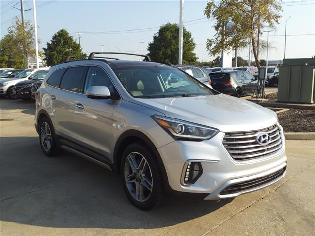 Used 2019 Hyundai Santa Fe Limited Ultimate with VIN KM8SR4HF6KU300115 for sale in Denton, TX