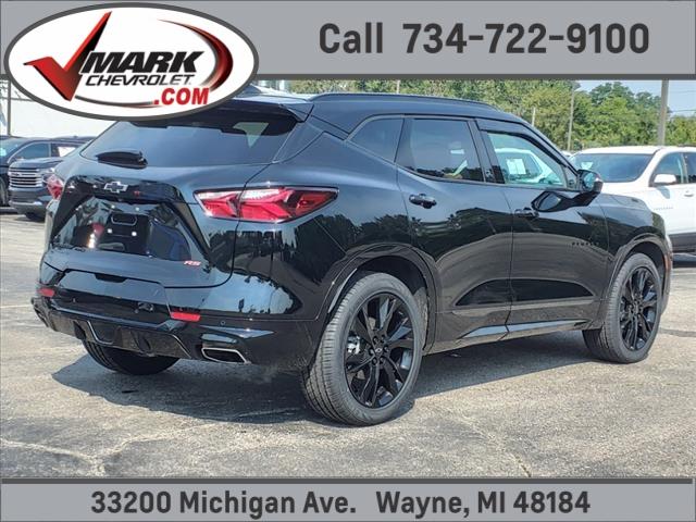 Used 2022 Chevrolet Blazer RS with VIN 3GNKBKRS0NS214464 for sale in Wayne, MI