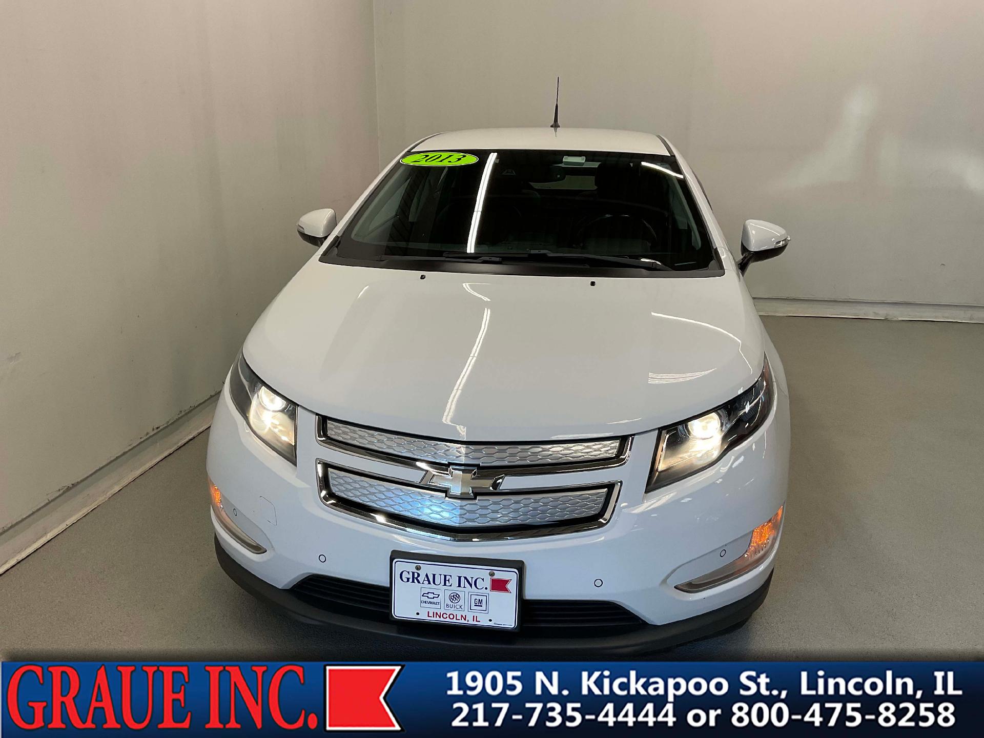 Used 2013 Chevrolet Volt Base with VIN 1G1RB6E43DU145637 for sale in Lincoln, IL