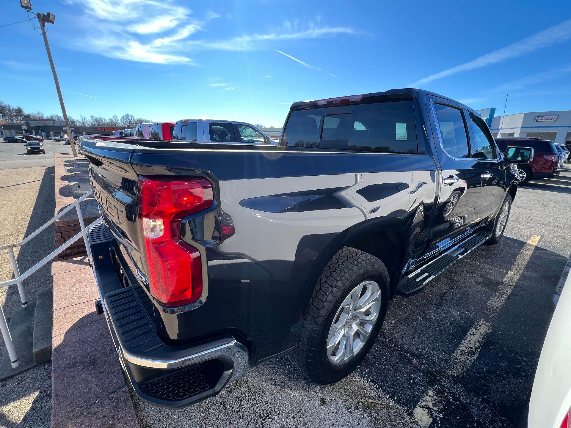 Used 2023 Chevrolet Silverado 1500 LTZ with VIN 1GCUDGEL0PZ191636 for sale in Doniphan, MO