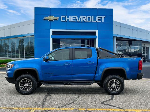 Certified 2022 Chevrolet Colorado ZR2 with VIN 1GCGTEEN3N1179692 for sale in Troy, MI