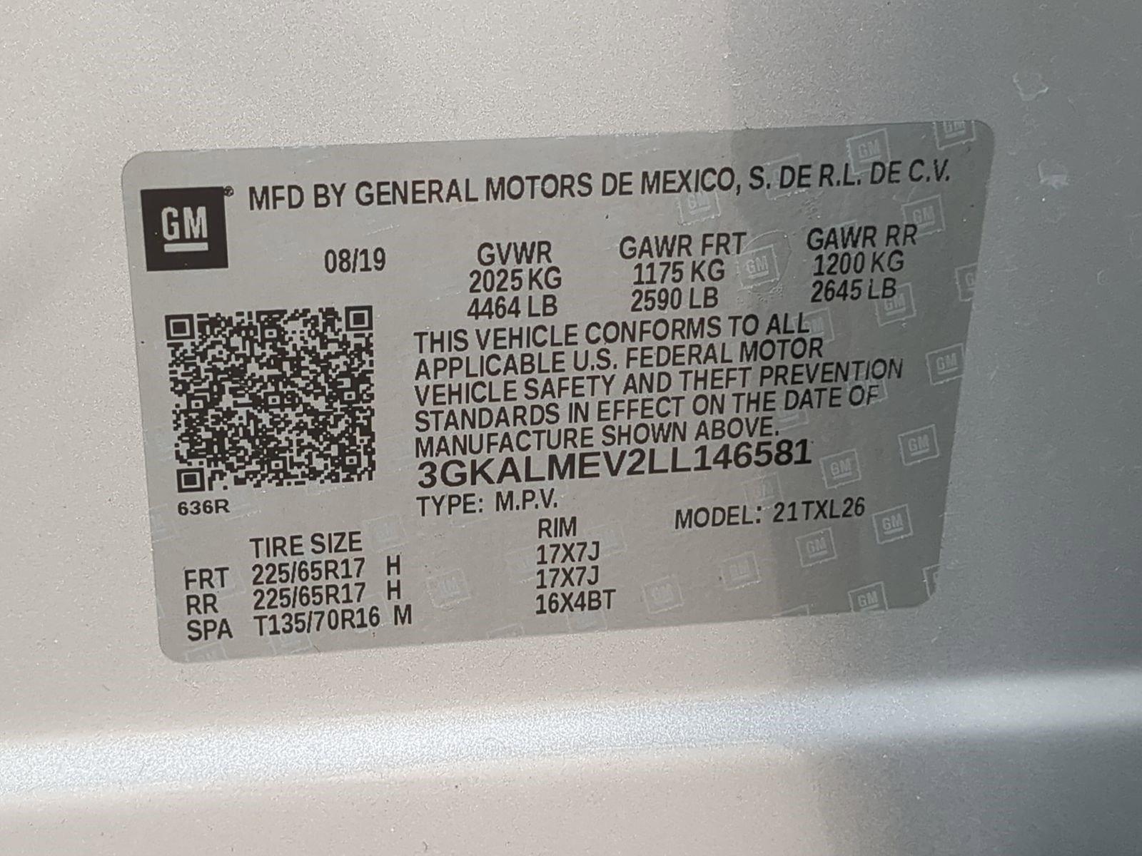 2020 GMC Terrain Vehicle Photo in GREENACRES, FL 33463-3207