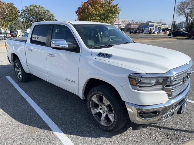 Used 2021 RAM Ram 1500 Pickup Laramie with VIN 1C6SRFJT9MN730385 for sale in Mankato, Minnesota