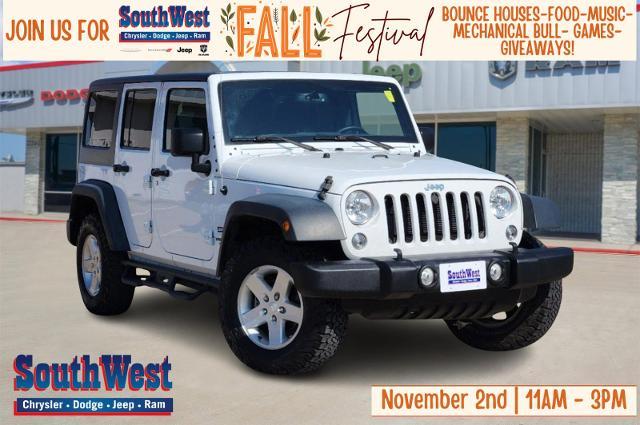 2016 Jeep Wrangler Unlimited Vehicle Photo in Cleburne, TX 76033