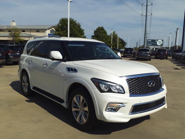 Used 2016 INFINITI QX80 Base with VIN JN8AZ2NF5G9612501 for sale in Denton, TX