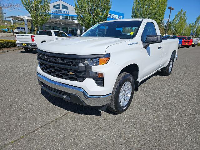 Used 2023 Chevrolet Silverado 1500 Work Truck with VIN 3GCNAAED8PG274671 for sale in Monroe, WA