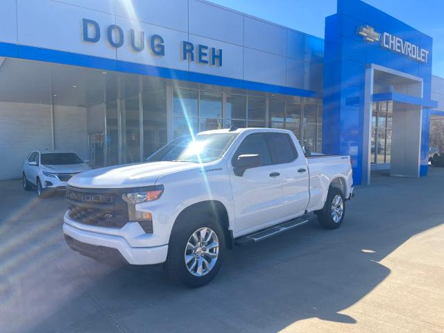 New 2024 Chevrolet Silverado 1500 Crew Cab Short Box 4-Wheel Drive LT 1LT  in White for sale in GREAT BEND, Kansas - 24V16