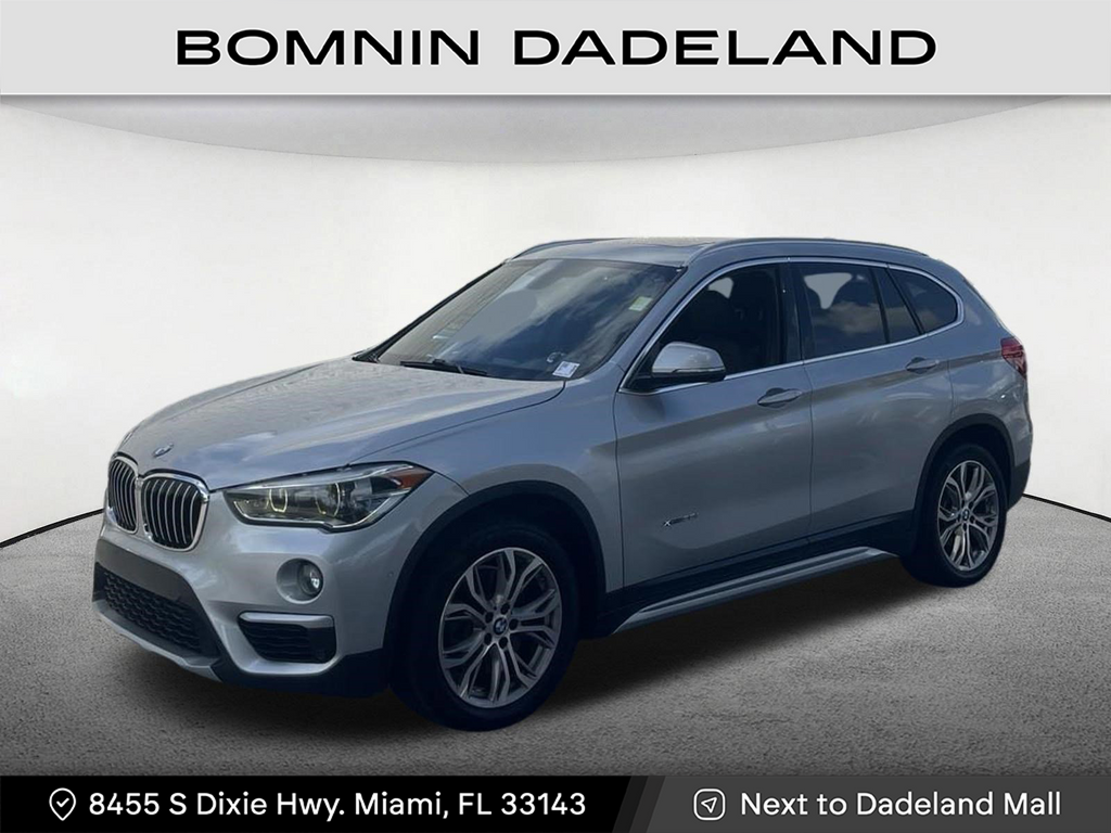 Used 2017 BMW X1 28i with VIN WBXHT3Z36H4A51974 for sale in Miami, FL