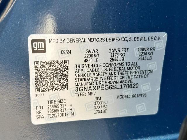 2025 Chevrolet Equinox Vehicle Photo in COLUMBIA, MO 65203-3903