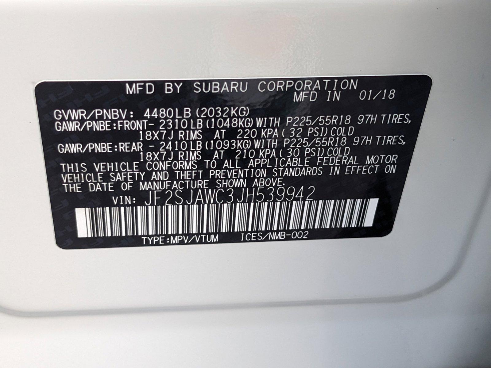 2018 Subaru Forester Vehicle Photo in Tampa, FL 33614