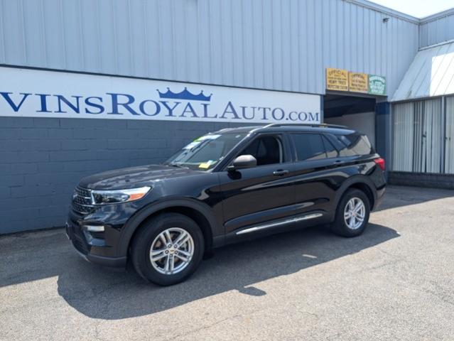 Used 2021 Ford Explorer XLT with VIN 1FMSK8DH2MGB10428 for sale in Owego, NY