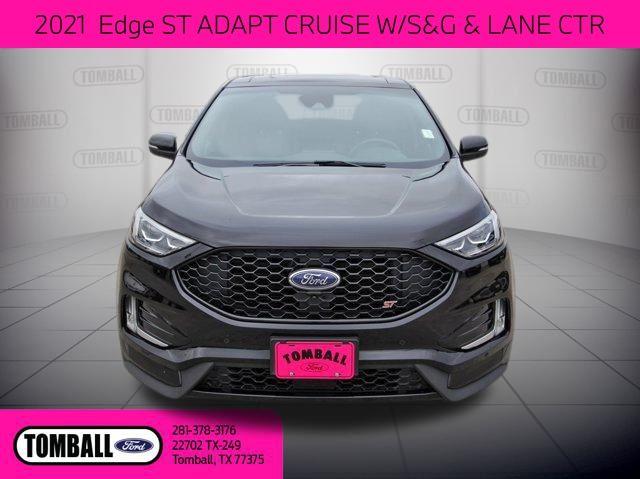 Certified 2021 Ford Edge ST with VIN 2FMPK4AP6MBA28316 for sale in Tomball, TX