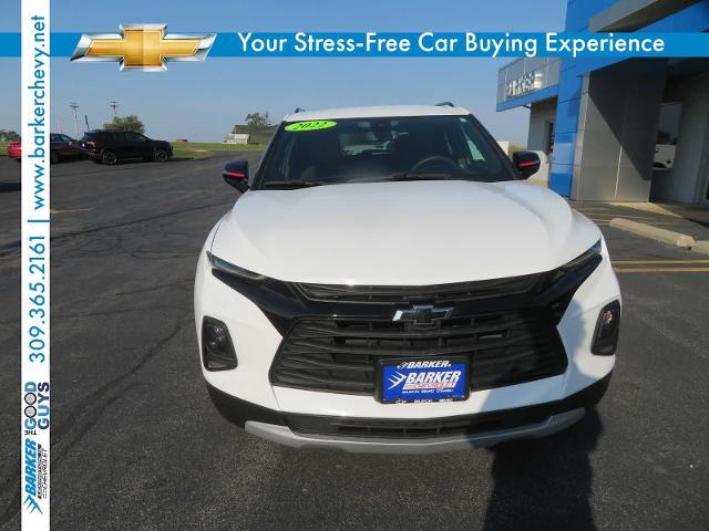 Used 2022 Chevrolet Blazer 2LT with VIN 3GNKBHR4XNS222382 for sale in Lexington, IL