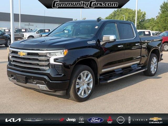 Used 2023 Chevrolet Silverado 1500 High Country with VIN 3GCUDJEL6PG201874 for sale in Bloomington, IN