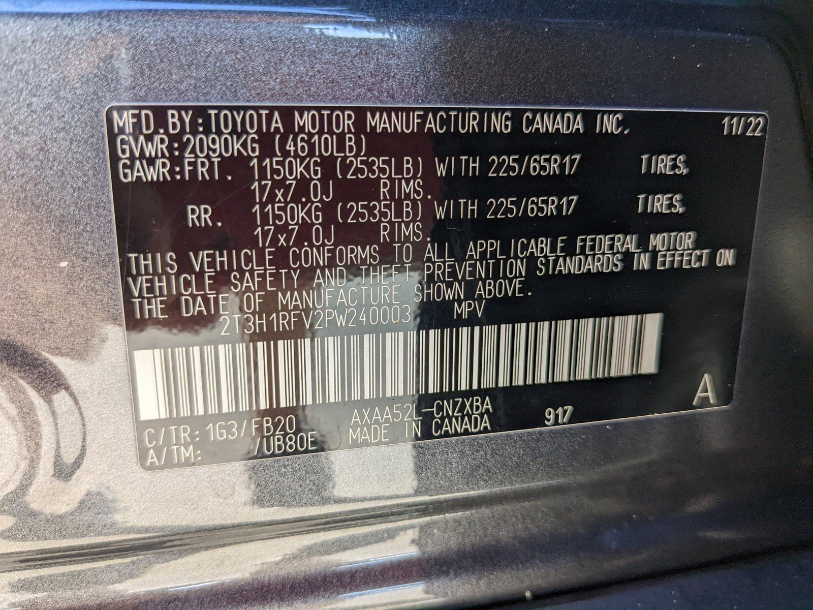 2023 Toyota RAV4 Vehicle Photo in Davie, FL 33331