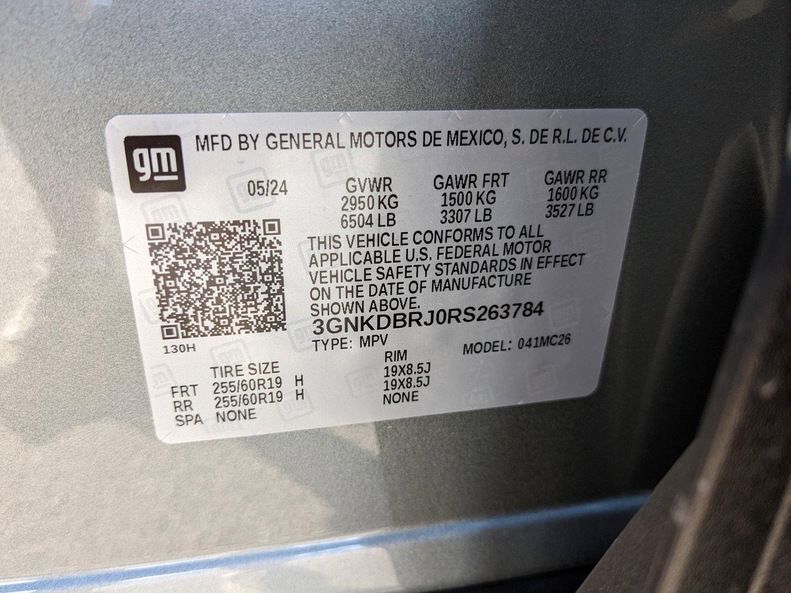 2024 Chevrolet Blazer EV Vehicle Photo in ORLANDO, FL 32808-7998