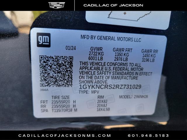 2024 Cadillac XT5 Vehicle Photo in RIDGELAND, MS 39157-4406