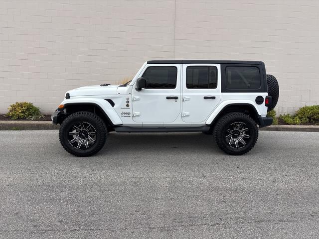 Used 2019 Jeep Wrangler Unlimited Sahara with VIN 1C4HJXEN4KW567115 for sale in Moline, IL