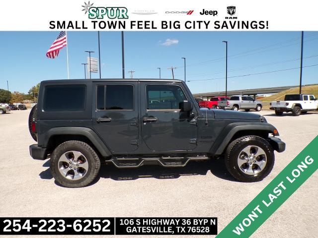 2016 Jeep Wrangler Unlimited Vehicle Photo in Gatesville, TX 76528