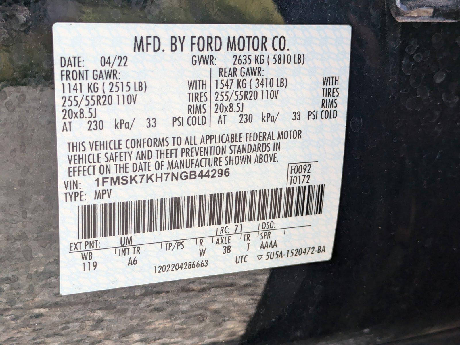 2022 Ford Explorer Vehicle Photo in Sarasota, FL 34231