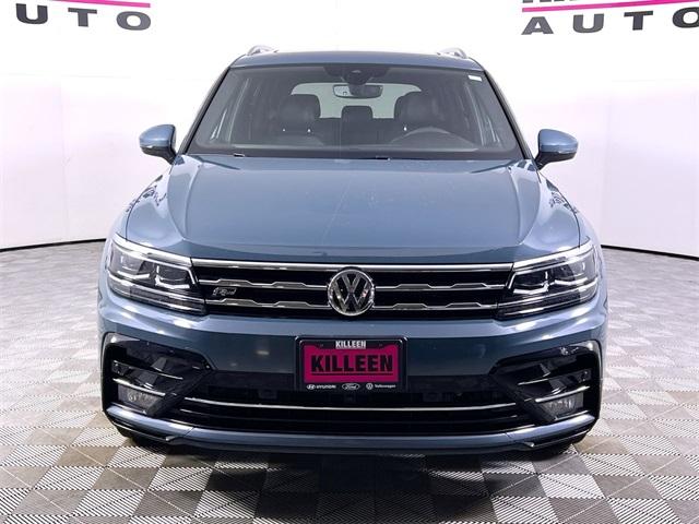 Used 2021 Volkswagen Tiguan SEL Premium R-Line with VIN 3VV4B7AX9MM034779 for sale in Killeen, TX