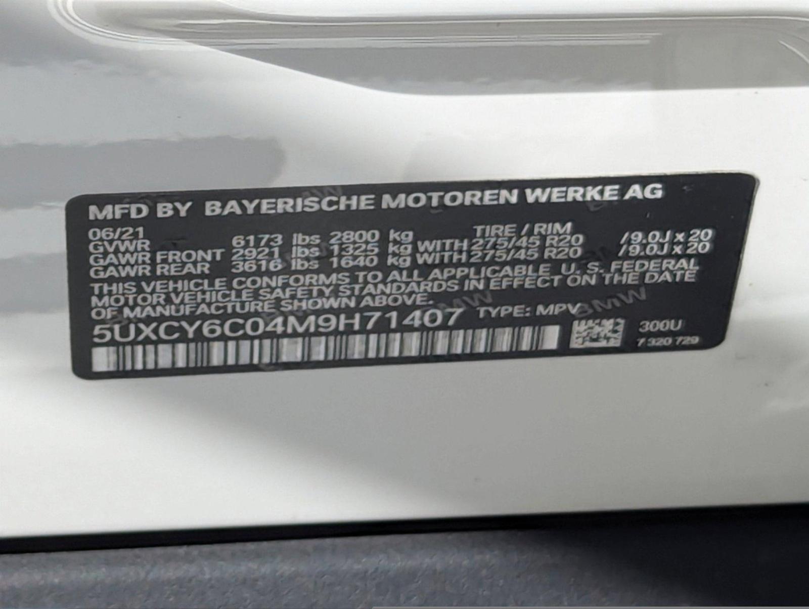 2021 BMW X6 xDrive40i Vehicle Photo in Delray Beach, FL 33444