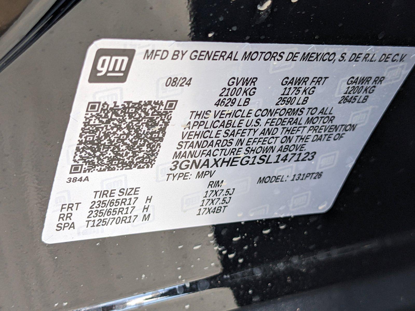 2025 Chevrolet Equinox Vehicle Photo in MIAMI, FL 33172-3015