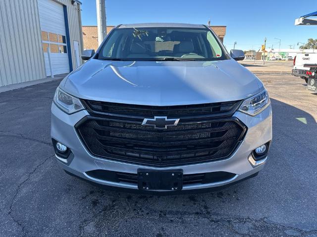 Used 2021 Chevrolet Traverse Premier with VIN 1GNEVKKW1MJ172646 for sale in Scott City, KS