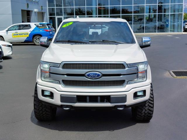 Used 2018 Ford F-150 Platinum with VIN 1FTEW1EG7JFC90266 for sale in Ogden, UT