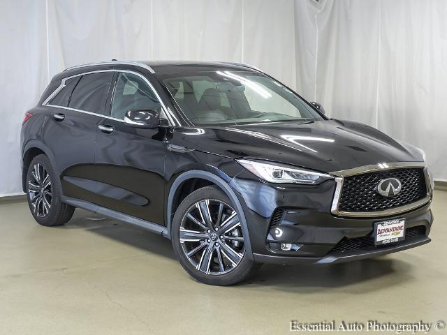 Used 2021 INFINITI QX50 Luxe with VIN 3PCAJ5BB5MF119425 for sale in Bridgeview, IL