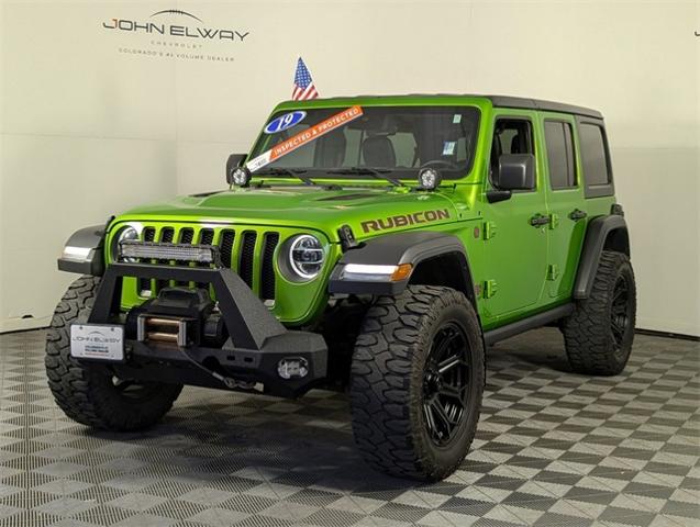 2019 Jeep Wrangler Unlimited Vehicle Photo in ENGLEWOOD, CO 80113-6708